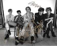 * NICK RHODES, JOHN TAYLOR & ROGER TAYLOR * signed 8x10 photo * DURAN DURAN * 2
