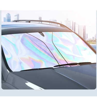 Parabrisas Coche Parasol Accesorios Plegable Ventana Frontal Cubierta Visera 145x80cm Foto 1 de 4