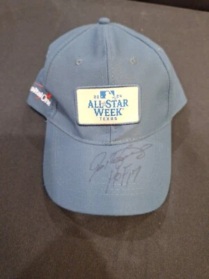 Sombrero personalizado Ivan Pudge Rodriguez 2024 All Star Week Texas Rangers Salón de la fama Capital One Foto 1 de 4