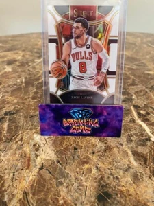Zach LaVine 2023-24 Panini Select White Prizm /149 Mezzanine Level Card #385 - Picture 1 of 1