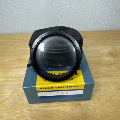 Filtro Kenko Vari-Cross 52mm 52s con estuche y caja Foto 1 de 4