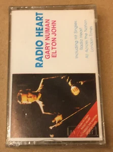 RADIO HEART GARY NUMAN ELTON JOHN (1988) SEALED CASSETTE MADE IN TURKEY - Picture 1 of 2