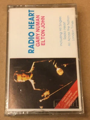 RADIO HEART GARY NUMAN ELTON JOHN (1988) SEALED CASSETTE MADE IN TURKEY - Image 1 of 2