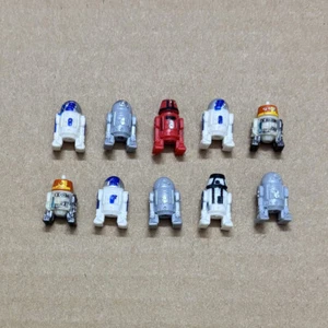 Lot 10 Star Wars Micro Galaxy Squadron Droids Vehicle Machine Mini Figure Rare - Foto 1 di 1