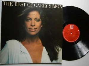 CARLY SIMON: The Best Of (Elektra) 1976 Compilation LP - Picture 1 of 2