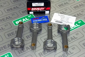 Manley Lightweight Turbo Tuff I Beam Rods Mitsubishi 4G63T 7 bolt Eclipse Evo1-9 - Picture 1 of 9