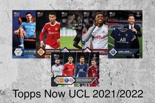 Topps Now UEFA Champions League UCL 2021/22 ROOKIE incl. Toploader to choose