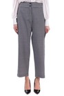 IRIS & INK Trousers Size UK 14 Gingham Pattern