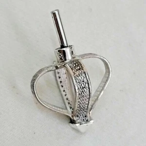 Cintas de filigrana de plata Dreidel diseño y filigrana yemenita de S. Ghatan - Imagen 1 de 5