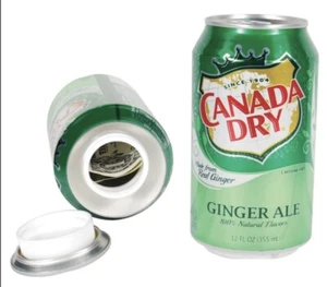 GINGER ALE Can Diversion Safe Hidden Home Secret Compartment Cash Fake Stash NEW - Picture 1 of 3
