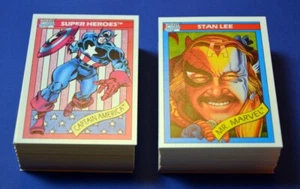 MARVEL UNIVERSE SERIES 1 Cards, 1990 Impel (U-Pick - Complete Your Set) - Picture 1 of 161