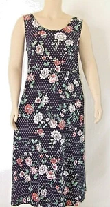 Jostar, Travel Knit Dress, long A-Line, Tank, Stretchy NO-IRON poly/span. 211 - Picture 1 of 1