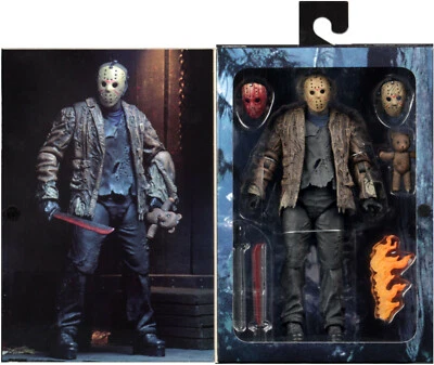 Freddy VS Jason Voorhees with Teddy Horror Ultimate 7" 18cm Action Figur Neca