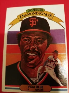 1982 Donruss Vida Blue #4 San Francisco Giants - Bild 1 von 2