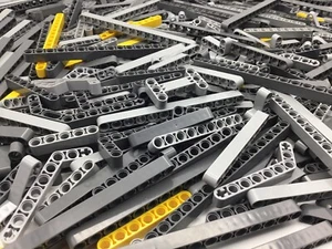 80 x LEGO Technic Liftarm / Beam Mix grau dunkelgrau Konvolut 42055 Technik MOC - Picture 1 of 4