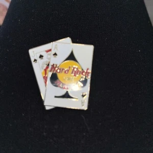 Spilla carte Blackjack Hard Rock Cafe Las Vegas 1999 - Foto 1 di 4