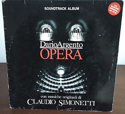 Opera Di Dario Argento - Original Claudio Simonetti Soundtrack Lp 2nd Edition • 15.81€
