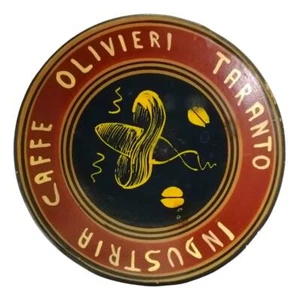 piattino rendiresto caffè olivieri taranto ceramica galeone & caretta anni 50 - Picture 1 of 2