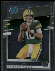 Jordan Love 2020 Panini Chronicles Clearly Donruss Rated Rookie #RR-JL - Bild 1 von 2