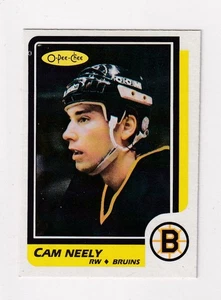 Bonita tarjeta O-Pee-Chee # 250 Cam Neely 1986-87 - Imagen 1 de 2