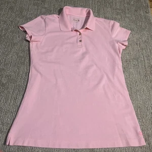 Camisa Polo Lilly Pulitzer Mujer Mediana Blanca Lujo Rendimiento Golf Tenis - Imagen 1 de 9