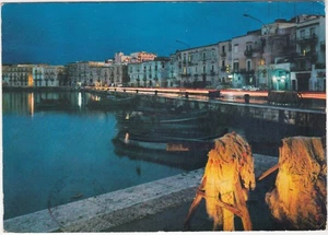 TRANI - NACHT AM HAFEN - REISE 1976 -33771- - Bild 1 von 1