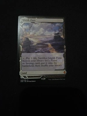 [NM] MTG Marsh Flats Zendikar Rising Expedition - Image 1 of 2