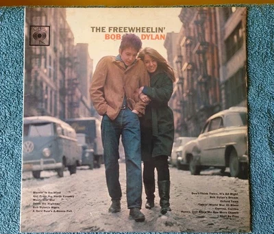 Bob Dylan Freewheelin' Vinyl LP Original 1963 Stereo Pressing VG/VG+ BPG 62193 - Image 1 of 4