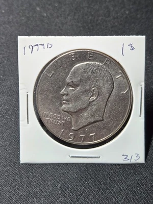 1977 D Denver Eisenhower Dollar Coin - Image 1 of 4