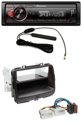 Pioneer MP3 DAB 1DIN AUX USB Autoradio für Kia Carens 4 (RP, ab 2013) - Bild 1 von 4