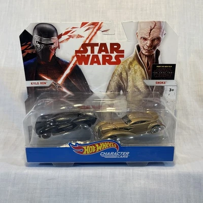 Hot Wheels 2017 Star Wars Kylo Ren & Snoke Character Cars  Twin Pack Diecast  - Image 1 of 4