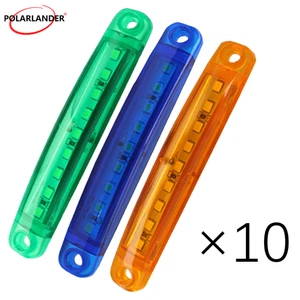 12-24V Universal 30pcs 9led Largo Amarillo Brillante,Azul,Verde 3030 Cuentas Lámpara - Imagen 1 de 11