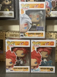 Funko Pop! Dragon Ball GT: Super Saiyan 4 Gogeta 2074 CHASE, Common, Super Baby2 - Bild 1 von 3