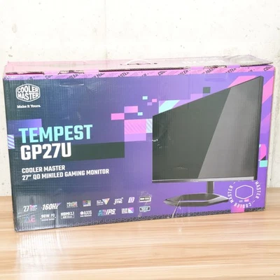 Cooler Master Tempest GP27U 27" 4K UHD 3840 x 2160 QD MiniLED Gaming Monitor - Image 1 of 3