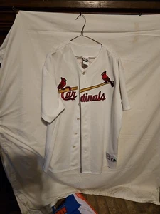 Majestic Chris Carpenter #29 St. Louis Cardinals MLB Vintage White Jersey XL - Picture 1 of 6