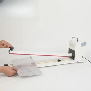 Extra Long Portable Hand Impulse Food Sealer Plastic Bag Cutter Sealing Machine - Picture 1 of 7