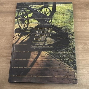 COLLEGE OF WILLIAM & MARY Traditions Myths & Memories 1693-1993 Tercentenary - Picture 1 of 20