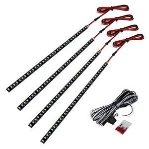 Raptor LED Light Strip Kit | 10in | Universal | 4 Per Kit | Clear/White - Picture 1 of 2