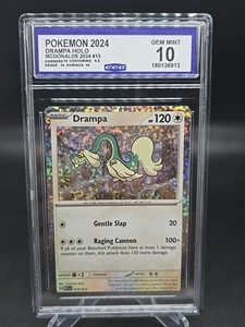 2024 Pokemon TCG Drampa Holo McDonalds 2024 15/15 CCG 10 GEM Mint - Bild 1 von 2