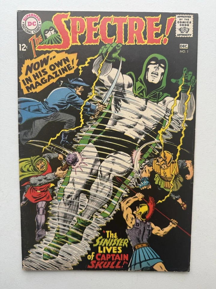 Spectre #1 Comic Book DC 1967 Silver Age 1st Solo Key Issue FN+ - Image 1 of 4