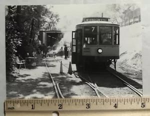 Vecchia foto in bianco e nero del vagone ferroviario numero 7 - Foto 1 di 2