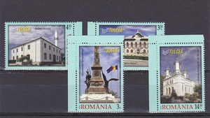 Romania 2014, Tulcea, Danube,church, monument,mosque, MNH, set, anchor - Picture 1 of 1