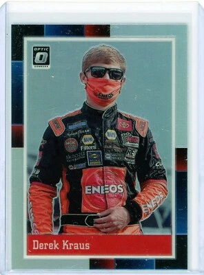 2021 Panini Donruss Optic Racing Derek Kraus Holo Prizm Retro 1988 #78 - Image 1 of 2