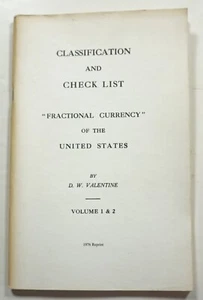 Fractional Currency of the United States 1 & 2 1976 Valentine Classification - Picture 1 of 6