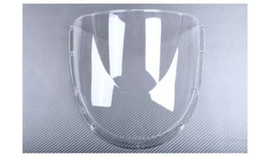 Clear Windscreen + Red Carbon / Windshield DUCATI 748 1998-2002 Double Curvature - Picture 1 of 3