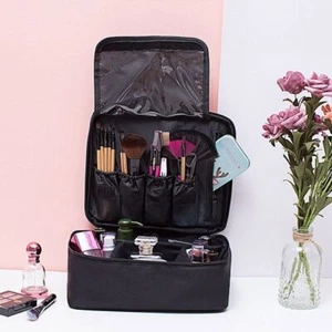 Borsa cosmetica da viaggio multifunzione astuccio trucco borsa organizer lavaggio toilette - Foto 1 di 16