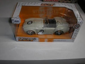 RARE 1/24 Jada Toys Bigtime Muscle 1965 Shelby Cobra 427 S/C Race Car Free SHIP - Picture 1 of 3