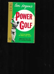 BEN HOGAN'S POWER GOLF-187 PAGES OF GUIDANCE. 1959 EDITION - Picture 1 of 4