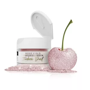 Bakell® Rose Gold Tinker Dust® 5g Edible Glitter - Picture 1 of 5