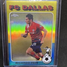 2021 Topps Chrome RICARDO PEPI 1975-76 Footballers REFRACTOR #TF75-9 FC Dallas